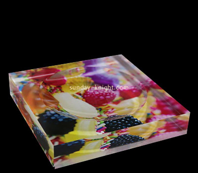 Custom acrylic chocolate serving bowl dish CAK-400