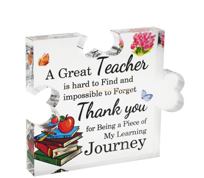 Custom acrylic appreciate gifts for teacher ABK-287