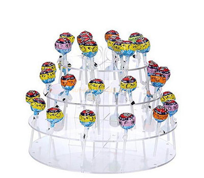 Custom acrylic wedding lollipop display stand FSK-272