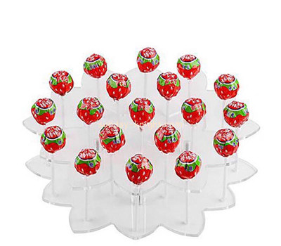 Custom acrylic party lollipop display stand FSK-271