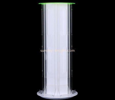 Custom acrylic LED rotatable 3C digital display stand CPK-199