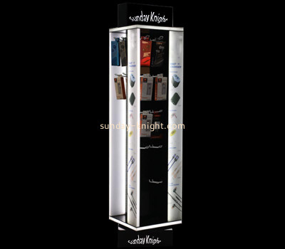 Custom acrylic LED rotating 3C digital display rack CPK-200