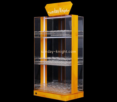 Custom acrylic LED digital accessories display cabinet CPK-201