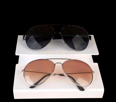 Custom acrylic 2 tiers sunglasses display risers SDK-130