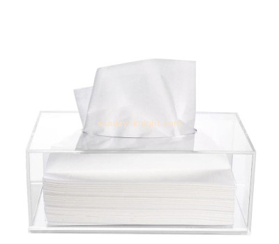 Custom acrylic facial tissue box HCK-254