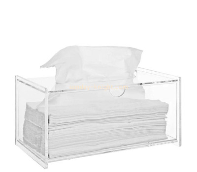 Custom acrylic facial tissue drawer box HCK-255