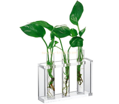 Custom acrylic geometric plant flower vase AHK-109