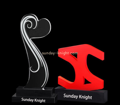 Custom acrylic new annual meeting trophy ATK-120