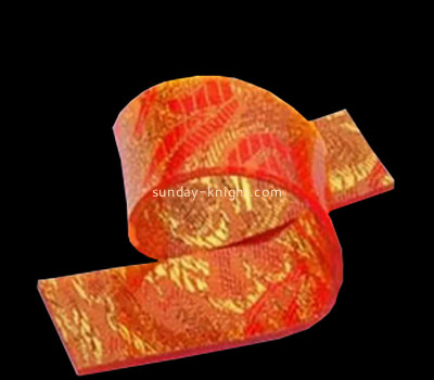 Custom acrylic restaurant tabletop napkin cloth ring ODK-1231