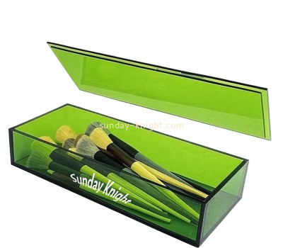 Custom acrylic makeup brushes showcase DBK-1480