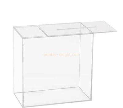 Custom acrylic sliding lid display box DBK-1482