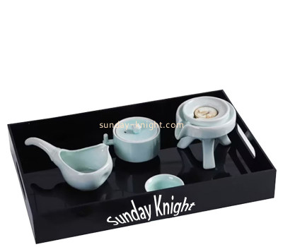 Custom acrylic tea service tray STK-344