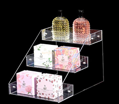 Custom acrylic 3 tiers perfume display holder MDK-540