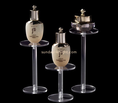 Custom acrylic skincare display stand risers MDK-542