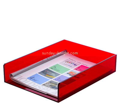 Custom acrylic horizontal file holder BHK-907
