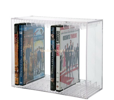 Custom acrylic vertical DVD holders BHK-913