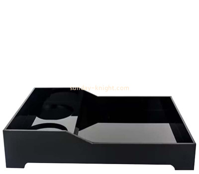 Custom acrylic hotel bathroom amenities serving tray STK-359