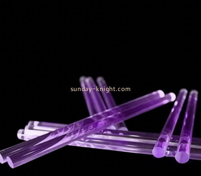 Custom extruded acrylic solid decorative rod CAK-403