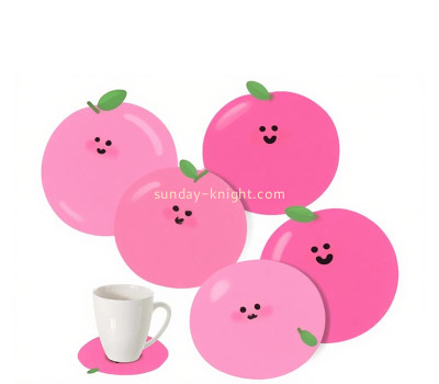 Custom acrylic drink mats for tea FSK-277