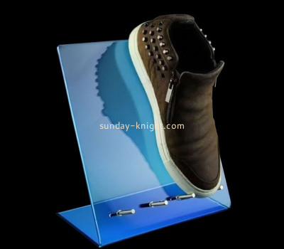 Custom acrylic retail sneaker display stand SSK-081