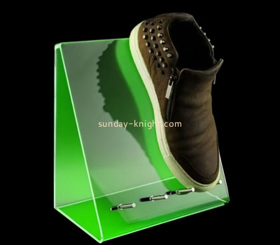 Custom acrylic retail stores shoe display stand SSK-082