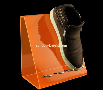 Custom acrylic trade shows shoe display stand SSK-083