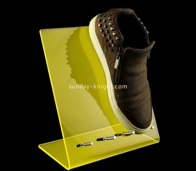 Custom acrylic promotional shoe display stand SSK-084