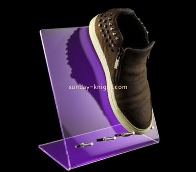 Custom acrylic retail setups shoe display stand SSK-086