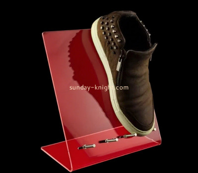 Custom acrylic retail footwear display stand SSK-088