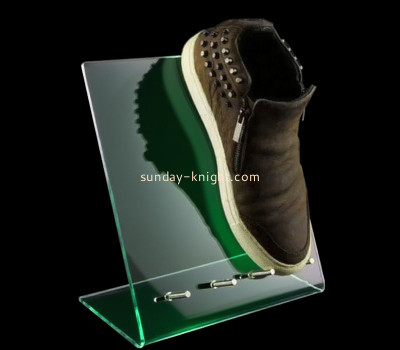 Custom acrylic retail setups footwear display stand SSK-087