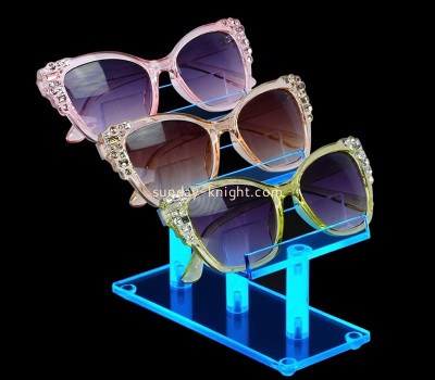 Custom acrylic 3 tiers eyewears holder stand SDK-137