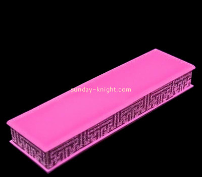 Custom acrylic jewelry necklace display block JDK-781