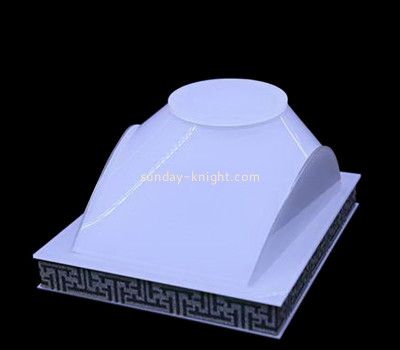 Custom acrylic exhibitions necklaces display block JDK-784