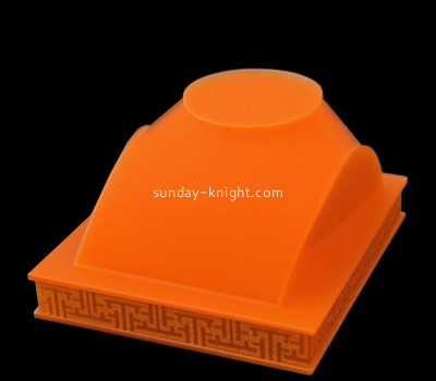 Custom acrylic trade shows necklaces display block JDK-785