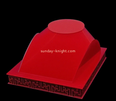 Custom acrylic jewelry stores necklaces display block JDK-786