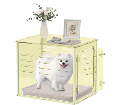 Custom acrylic small dog crate PCK-197