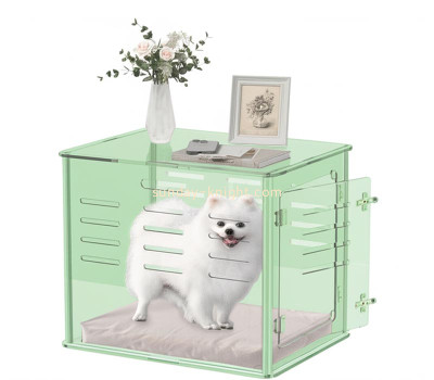 Custom acrylic small dog kennel PCK-198