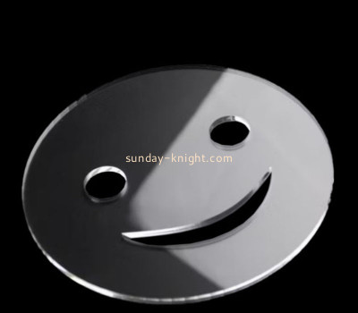 Custom acrylic glass cup coaster ODK-1233
