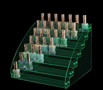 Custom acrylic 7 tiers nail varnish display holders MDK-553
