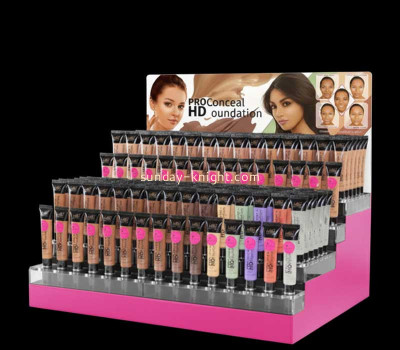 Custom acrylic beauty counters skincare display holders MDK-559