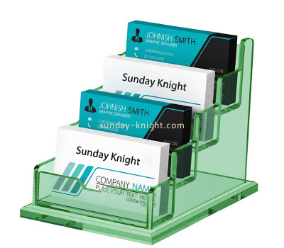 Custom acrylic multiple business card holder BHK-924