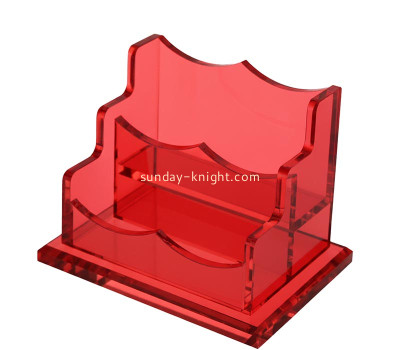 Custom acrylic business card holder for office BHK-930