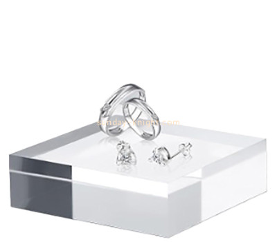 Custom acrylic jewelry pedestal display stand ABK-301