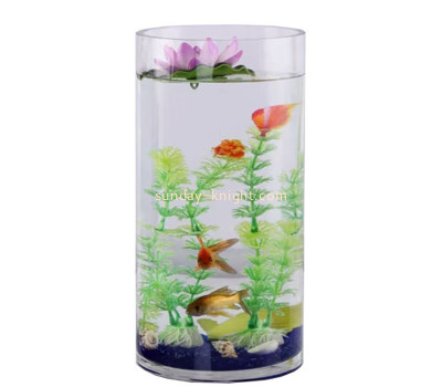 Custom acrylic counters round fish tank FTK-112
