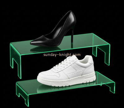 Custom acrylic luxurious shoes risers stands SSK-092