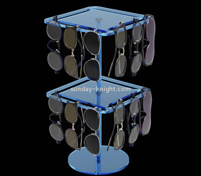 Custom acrylic 360° rotating sunglasses display stand SDK-144