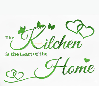 Custom acrylic wall decor stickers MAK-171