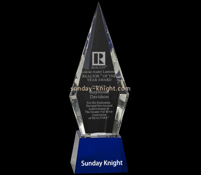 Custom acrylic appreciation awards for coworker ATK-136