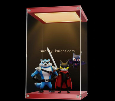 Custom acrylic Heroes of Pure Heart LED showcase EDK-147