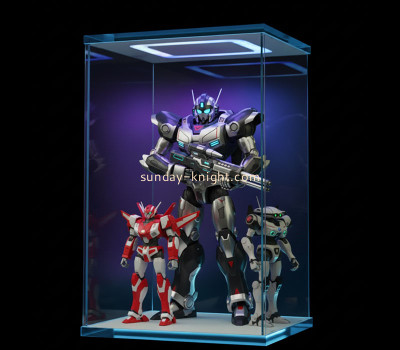 Custom acrylic collectibles LED display case EDK-150